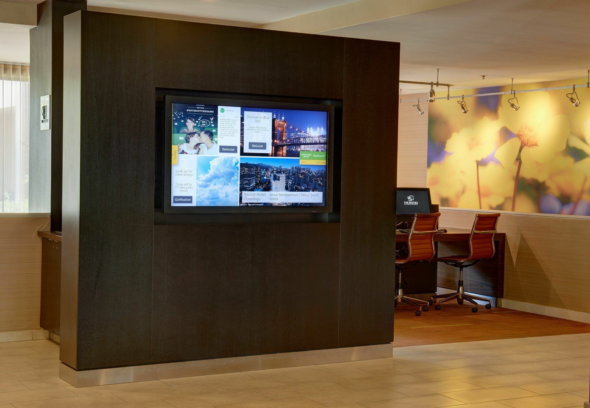 Courtyard Cincinnati Блу Аш Экстерьер фото